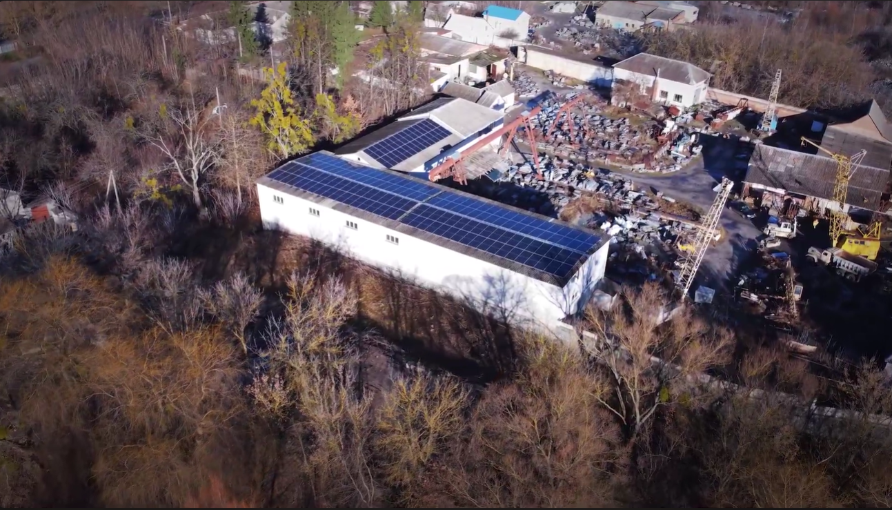 СЕС для каменеобробного цеху у Коростишеві